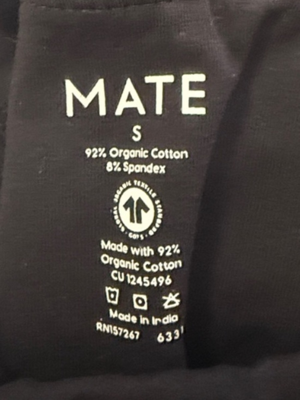 Mate the label organic stretch full length legging - Picture 3 of 3